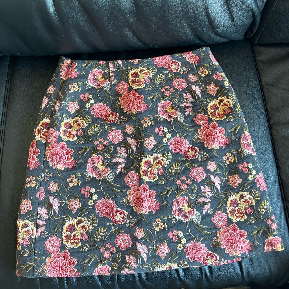 Floral Ann Taylor Loft Skirt